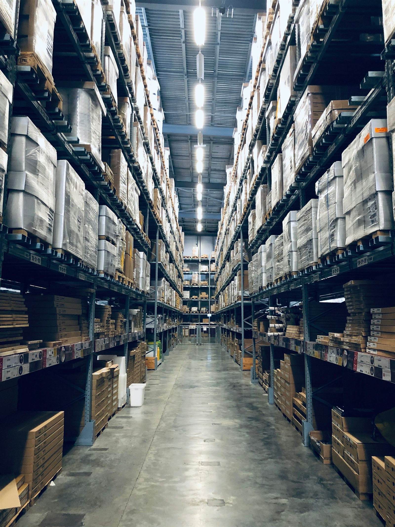 Warehouse and supply operations representing DK Group products